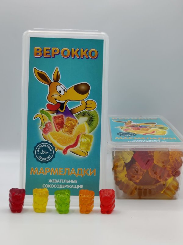 №2 Жевательный мармелад Мишки фруктовые, 250г   в Шахтах