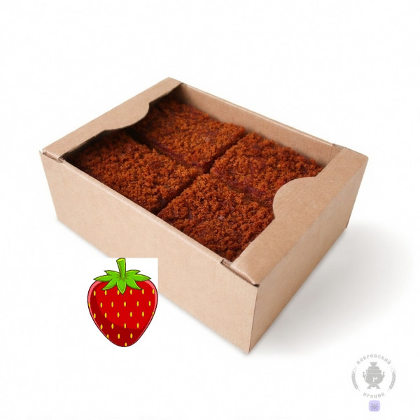 №3 Пряник 1кг с фруктовой начинкой Клубника в Шахтах